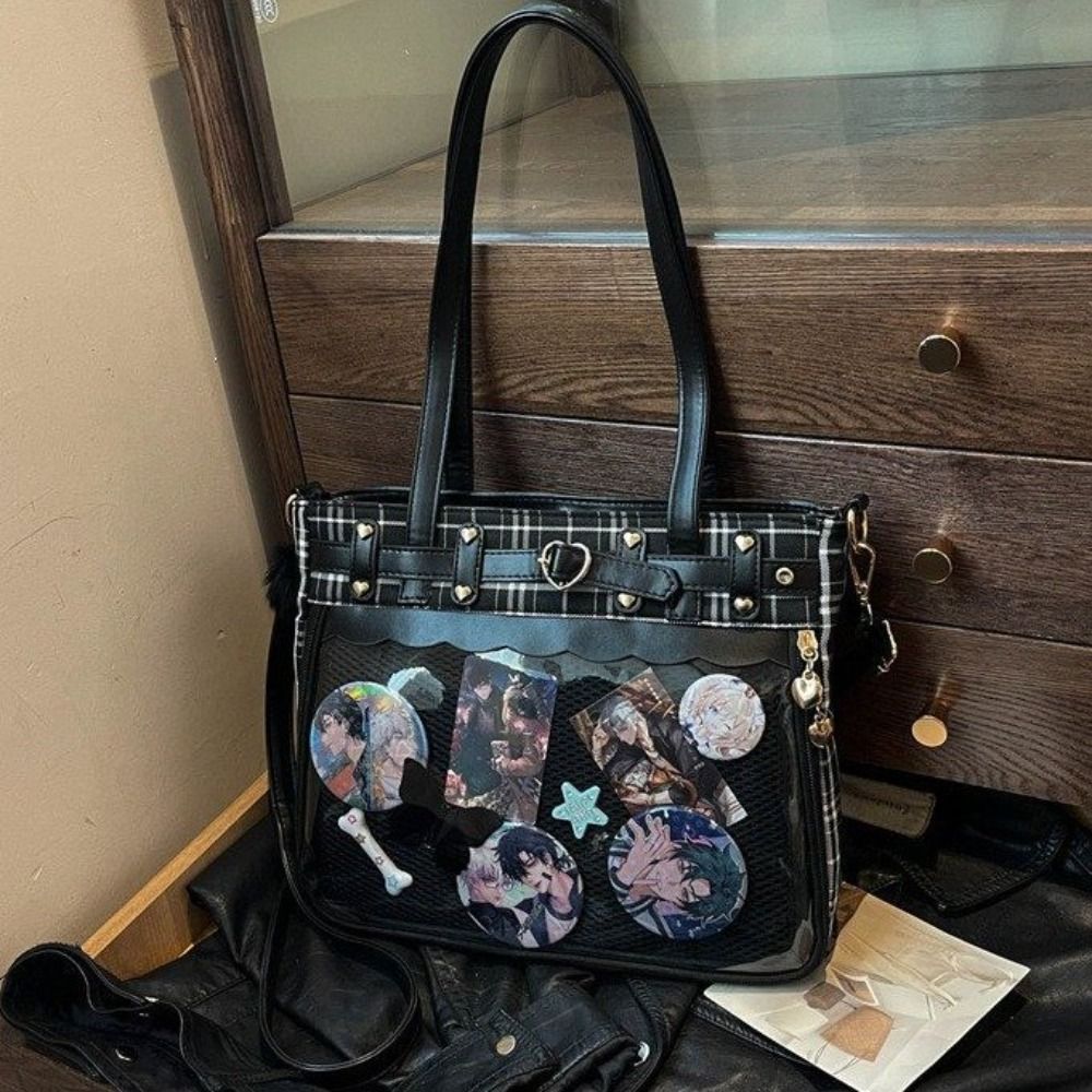Anime Merchandise Women - Y2K Cartoon Anime Itabag Lattice Doll