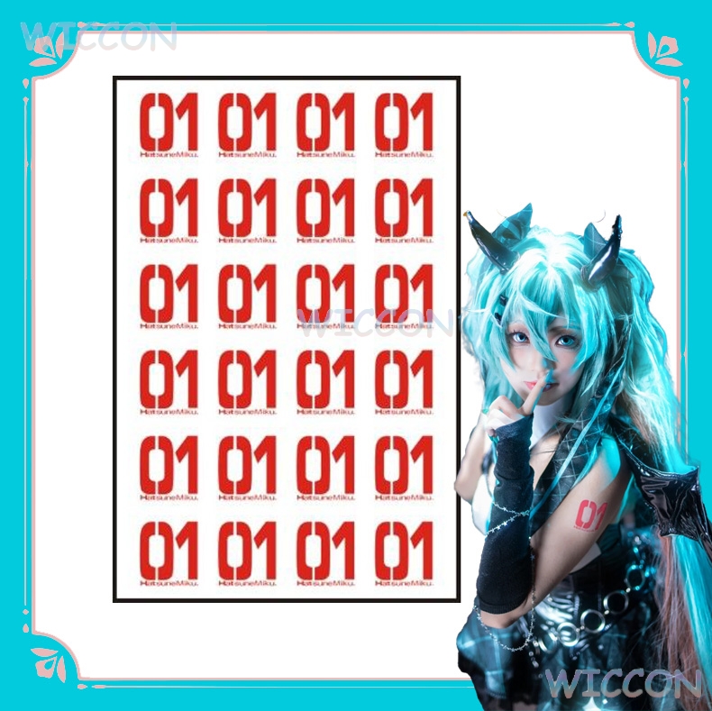 Anime Merchandise Women - wona/Tattoo Sticker Arm Waterproof Temporary Mikuku