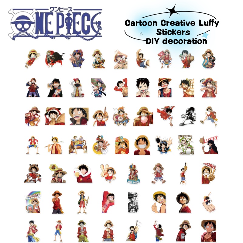 Anime One Piece Merchandise - One Piece anime character Luffy cartoon