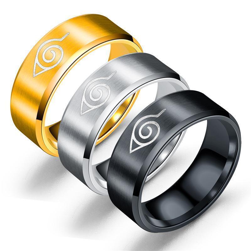 Anime Cosplay Merchandise - Naruto Japanese-Korean Style Anime Merchandise Ring