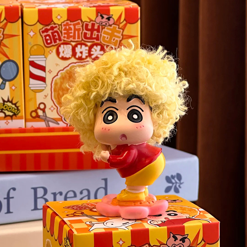 Newbie Attack Afro Crayon Shin - Anime Merchandise Women 评论和价格