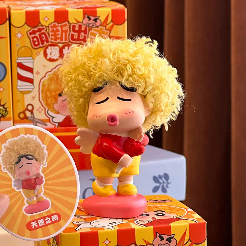 Newbie Attack Afro Crayon Shin - Anime Merchandise Women 评论和价格