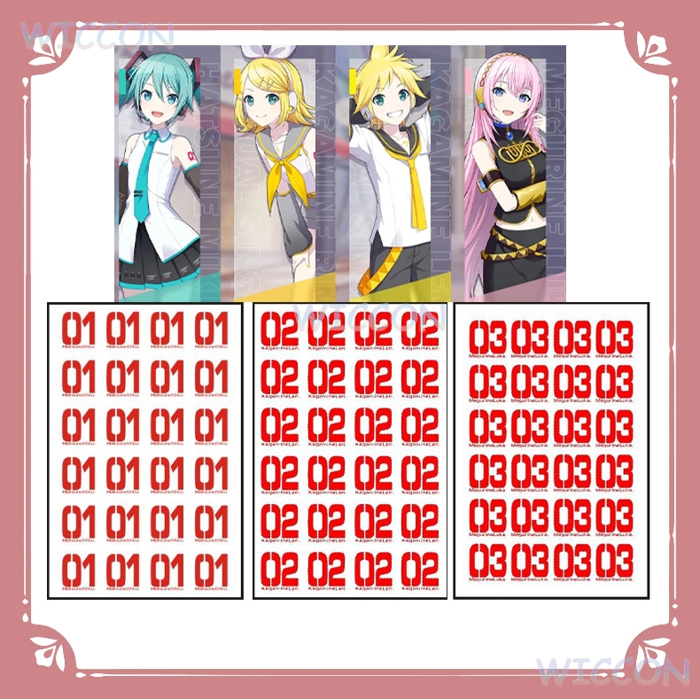 wona/Tattoo Sticker Arm Waterp - Anime Merchandise Women 评论和价格