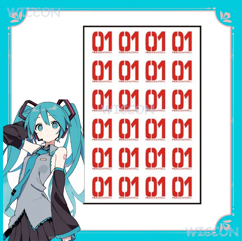 wona/Tattoo Sticker Arm Waterp - Anime Merchandise Women 评论和价格