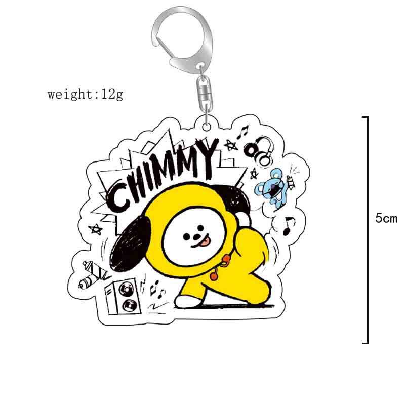 BT21 anime cartoon cute acryli - Anime Merchandise For Girls 评论和价格
