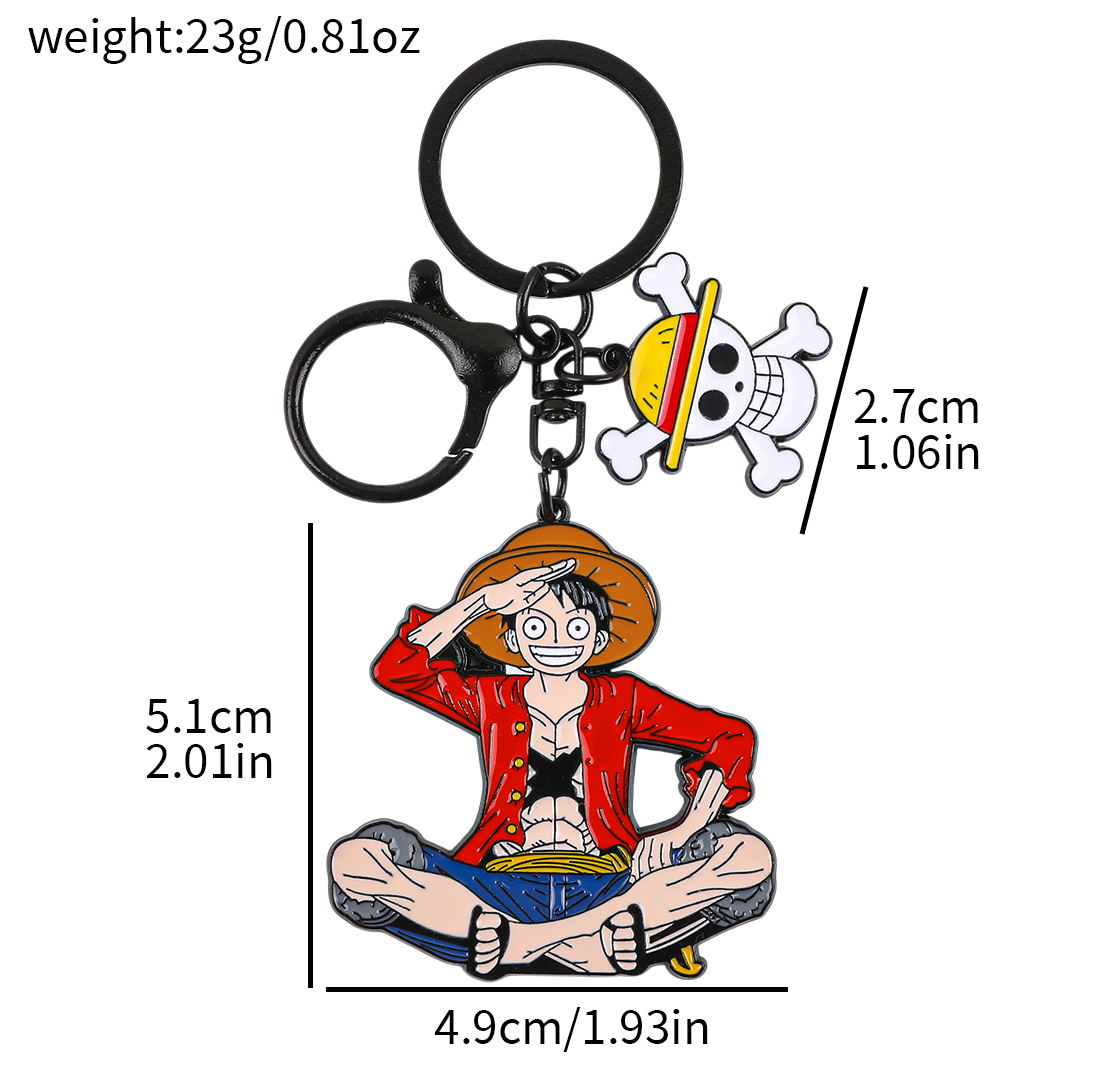 One Piece Anime Keychain Set - - Anime One Piece Merchandise 评论和价格