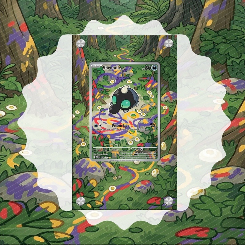 Art Display for Pokemon Shrood - Anime Merchandise For Girls 评论和价格