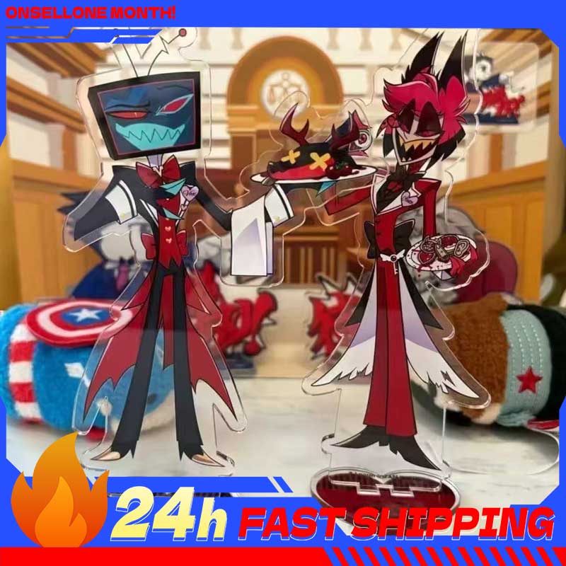 2pcs Hazbin Anime Peripherals  - Given Anime Merchandise 评论和价格