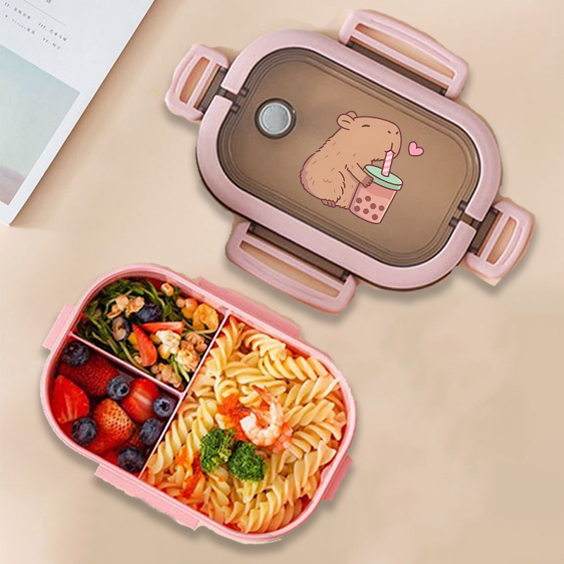 Capybara Bento Lunch Box Anime - Manga Storage Box 评论和价格