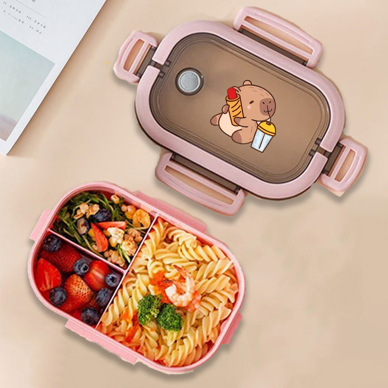 Capybara Bento Lunch Box Anime - Manga Storage Box 评论和价格