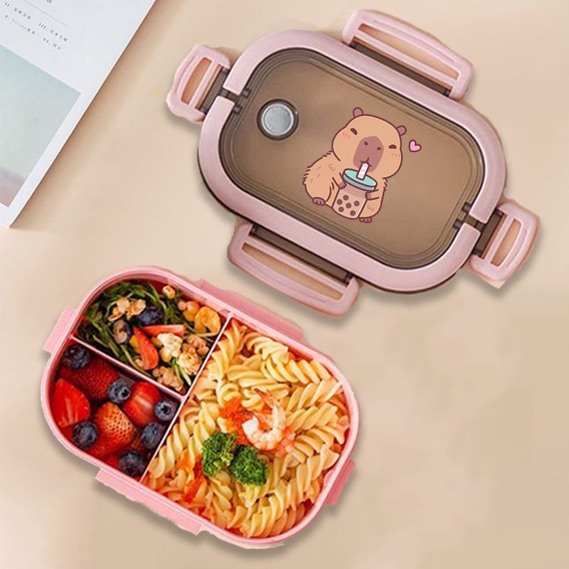 Capybara Bento Lunch Box Anime - Manga Storage Box 评论和价格