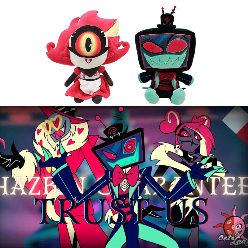 Hazbin Hotel Plush Toys Funny  - Anime Related Merchandise 评论和价格