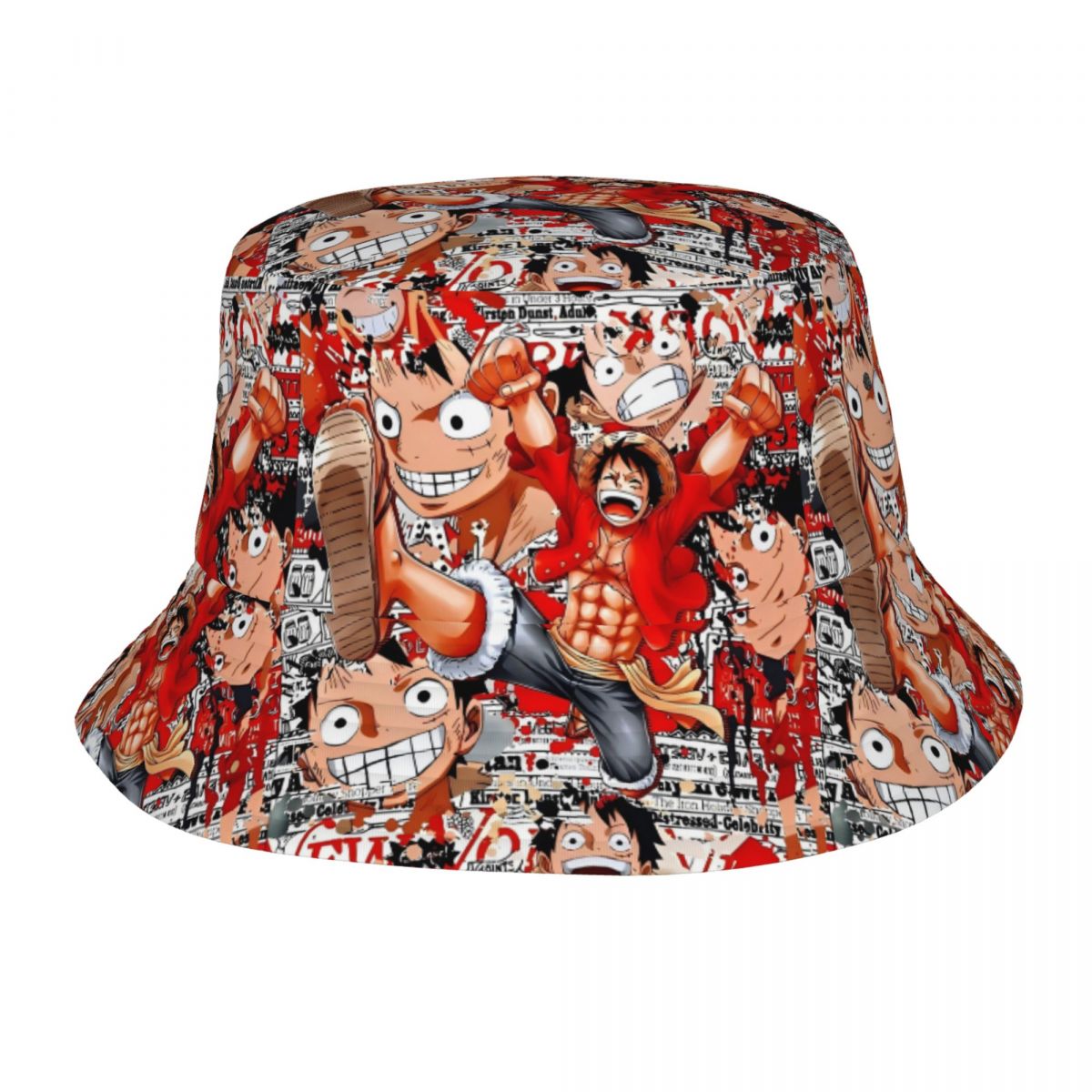 Anime One Piece Luffy Bucket H - Anime Merchandise Women 评论和价格