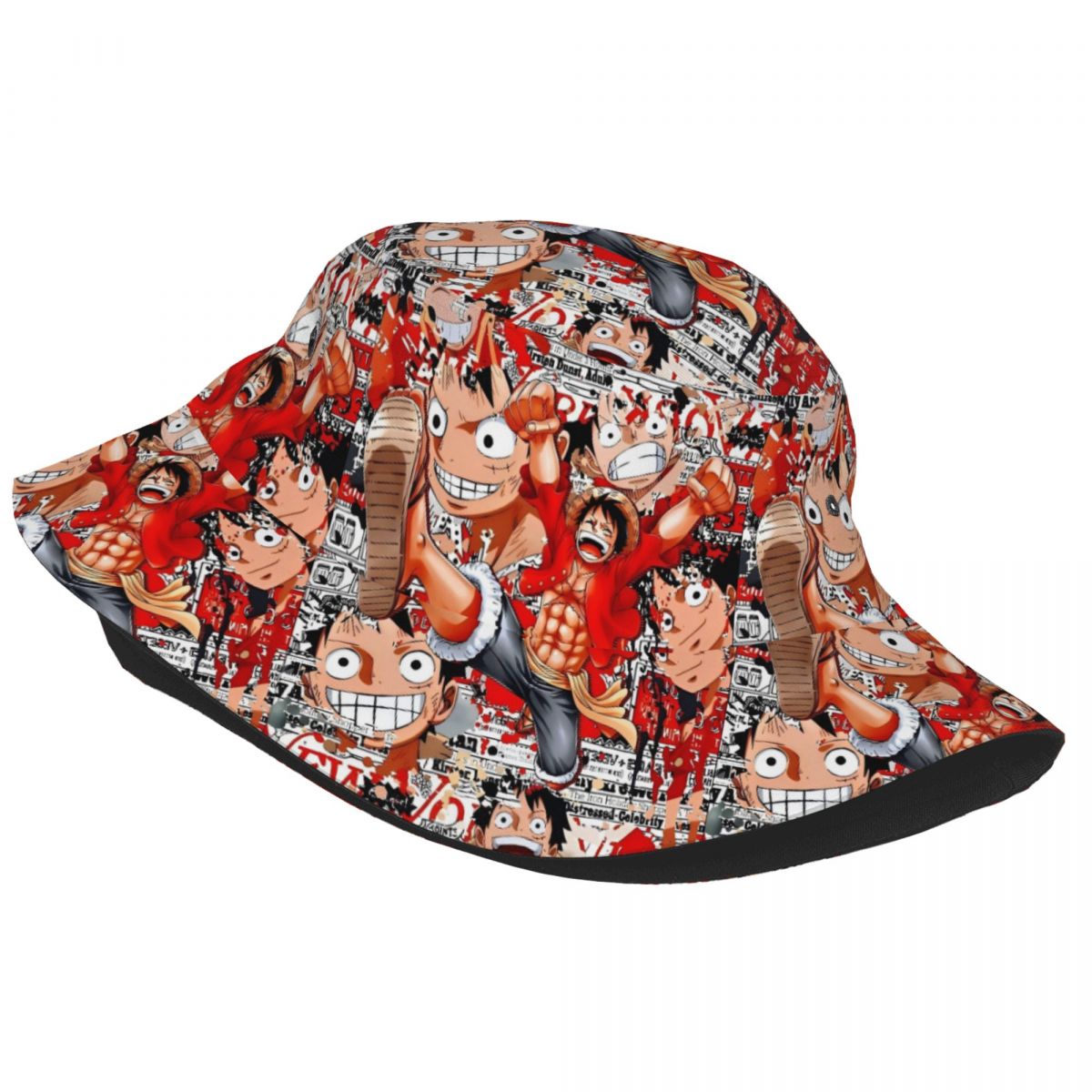 Anime One Piece Luffy Bucket H - Anime Merchandise Women 评论和价格